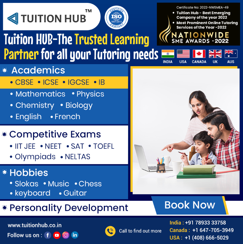 Best Online Tuition Sites in India | Best Online Tuition for Class 10 | Tuition HUB