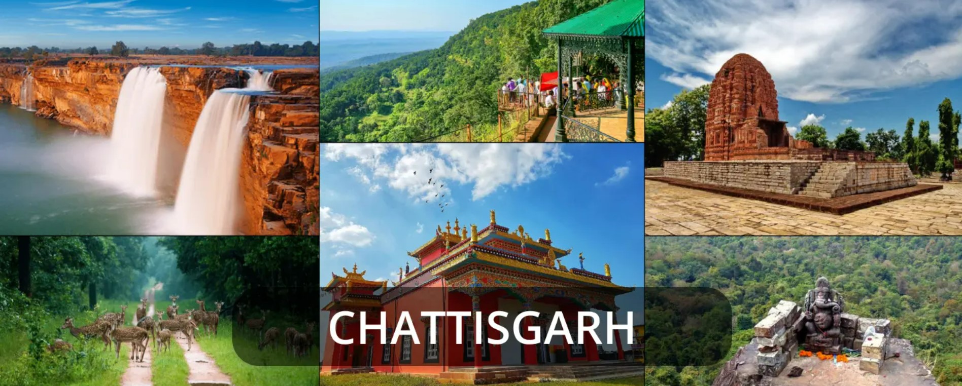 Chhattisgarh Tourist Places Language Population and food