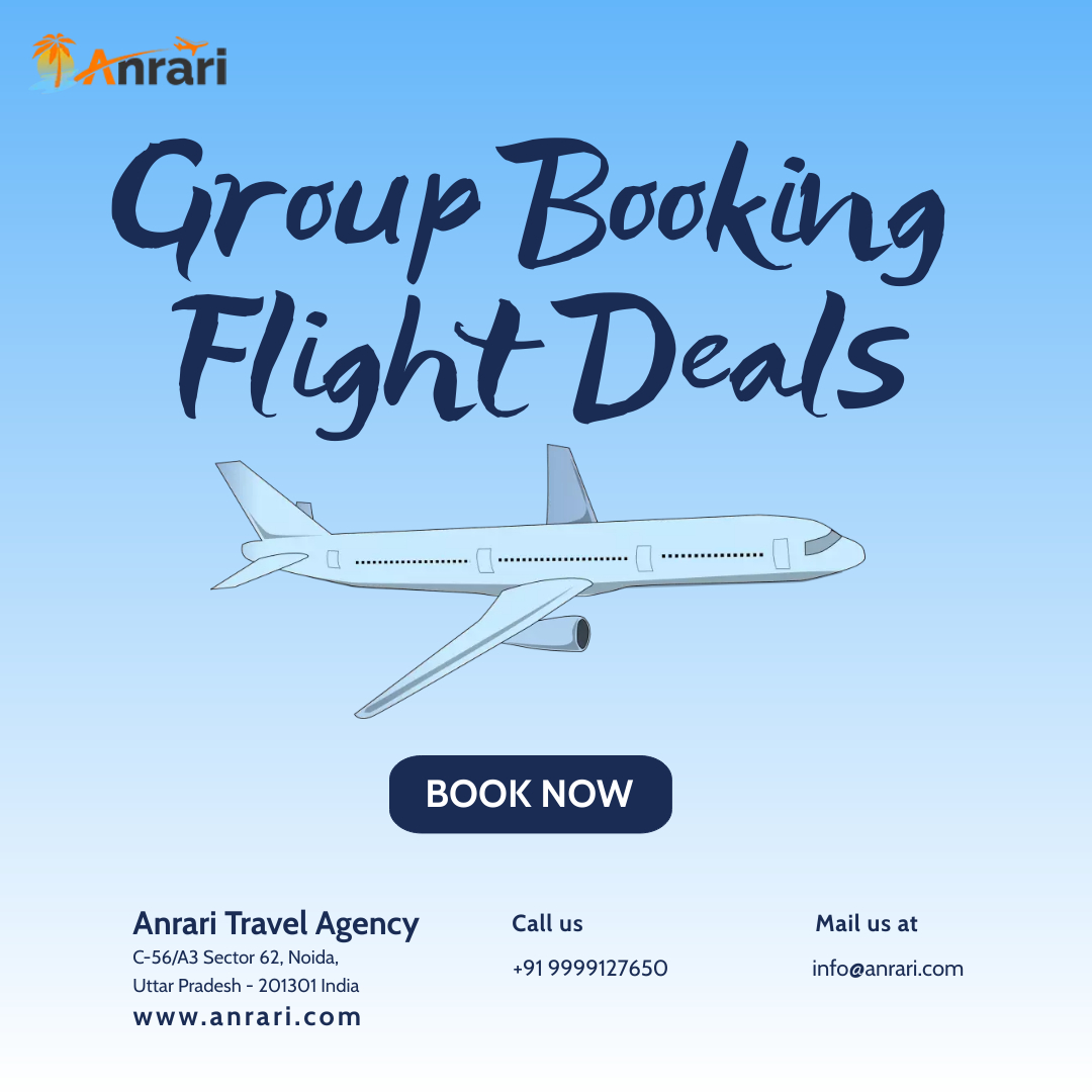 book Group Flight Tickets Online