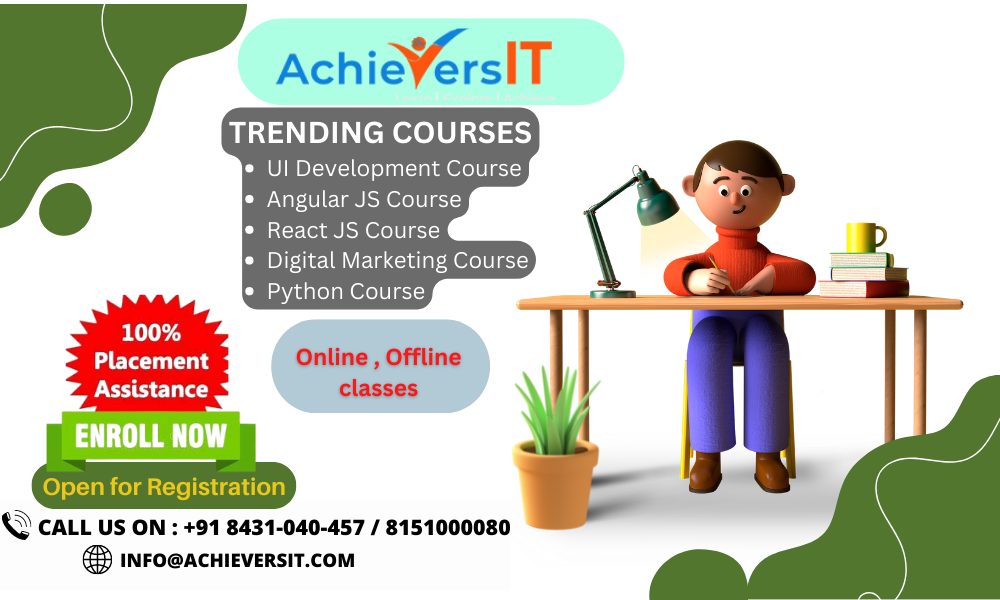 UI Development Training institute in Marathahalli| AchieversIT