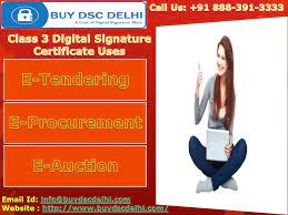 Online Digital Signature Certificate