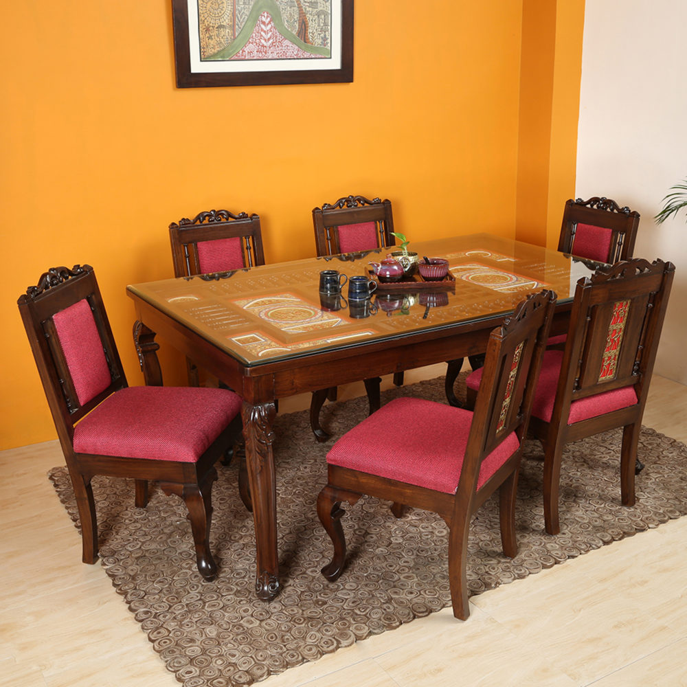 Host Dinners in Style with a Beautiful 6-Seater Dining Table – Shop Now Today!