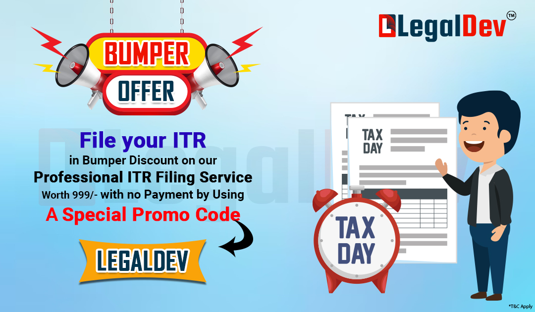 Get Online Coupon Code For Free ITR Filing