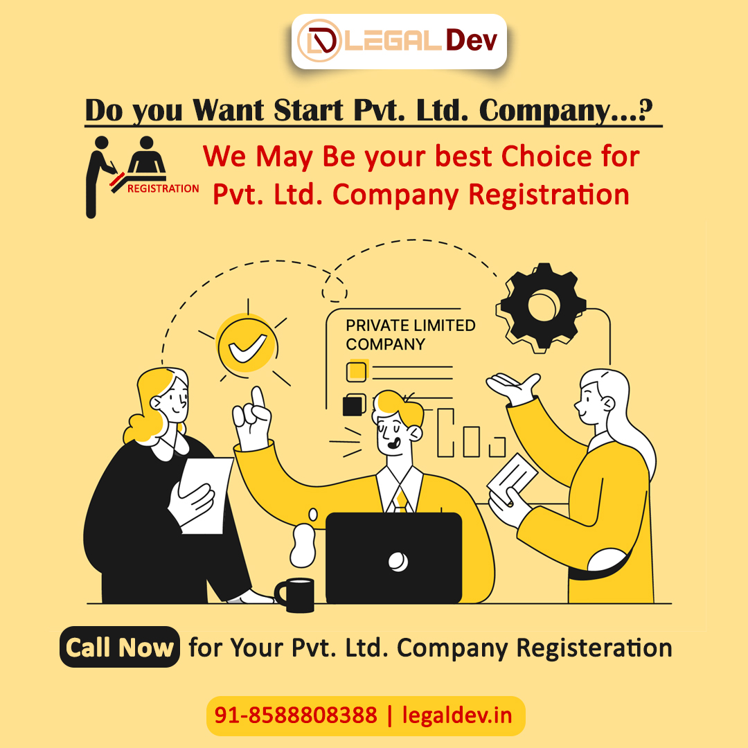 Best Pvt Ltd Company registration online provider in India