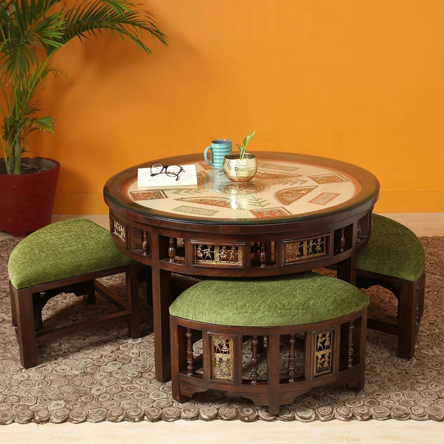 Shop Now: Teak Wood Coffee Table Sets for Classic Elegance