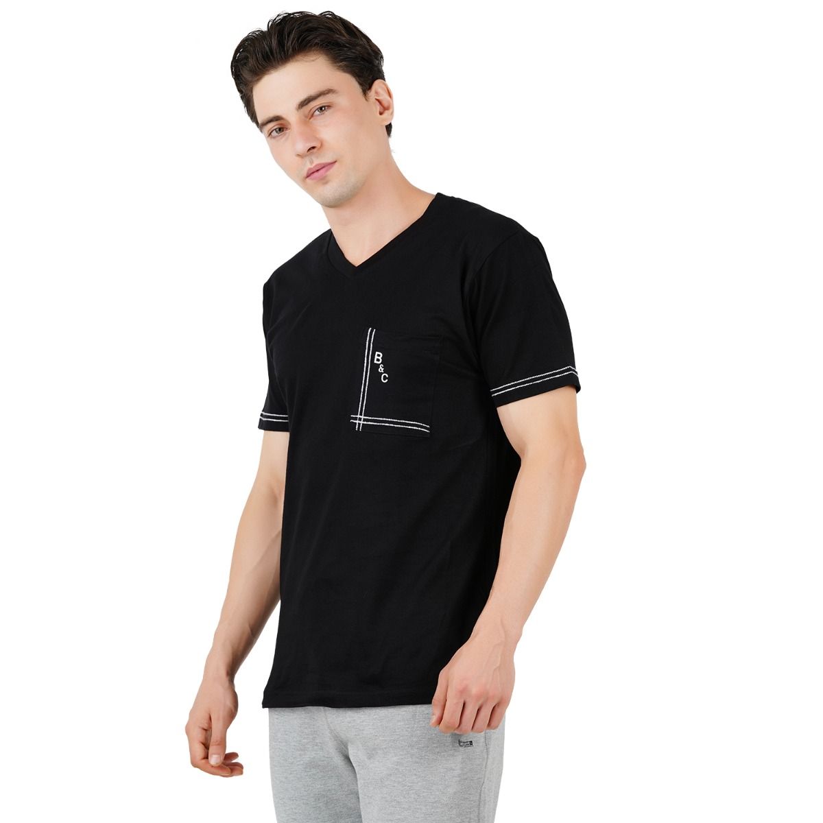 Elevate Your Style with Men's V-Neck T-Shirts – Shop Now