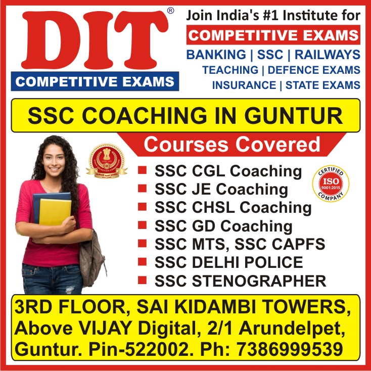 SSC Coaching in Guntur