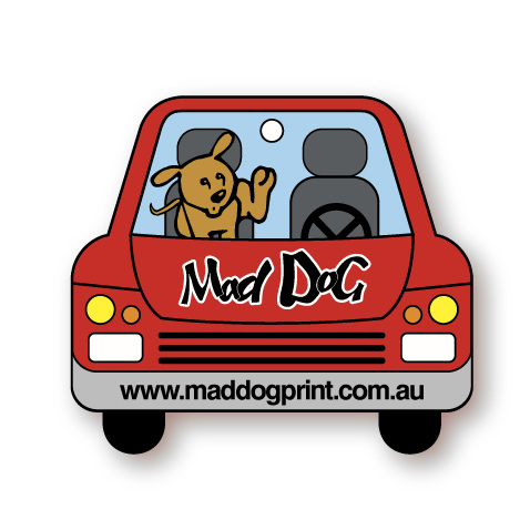 Personalised Air Fresheners Online in Perth, Australia – Mad Dog Promotions