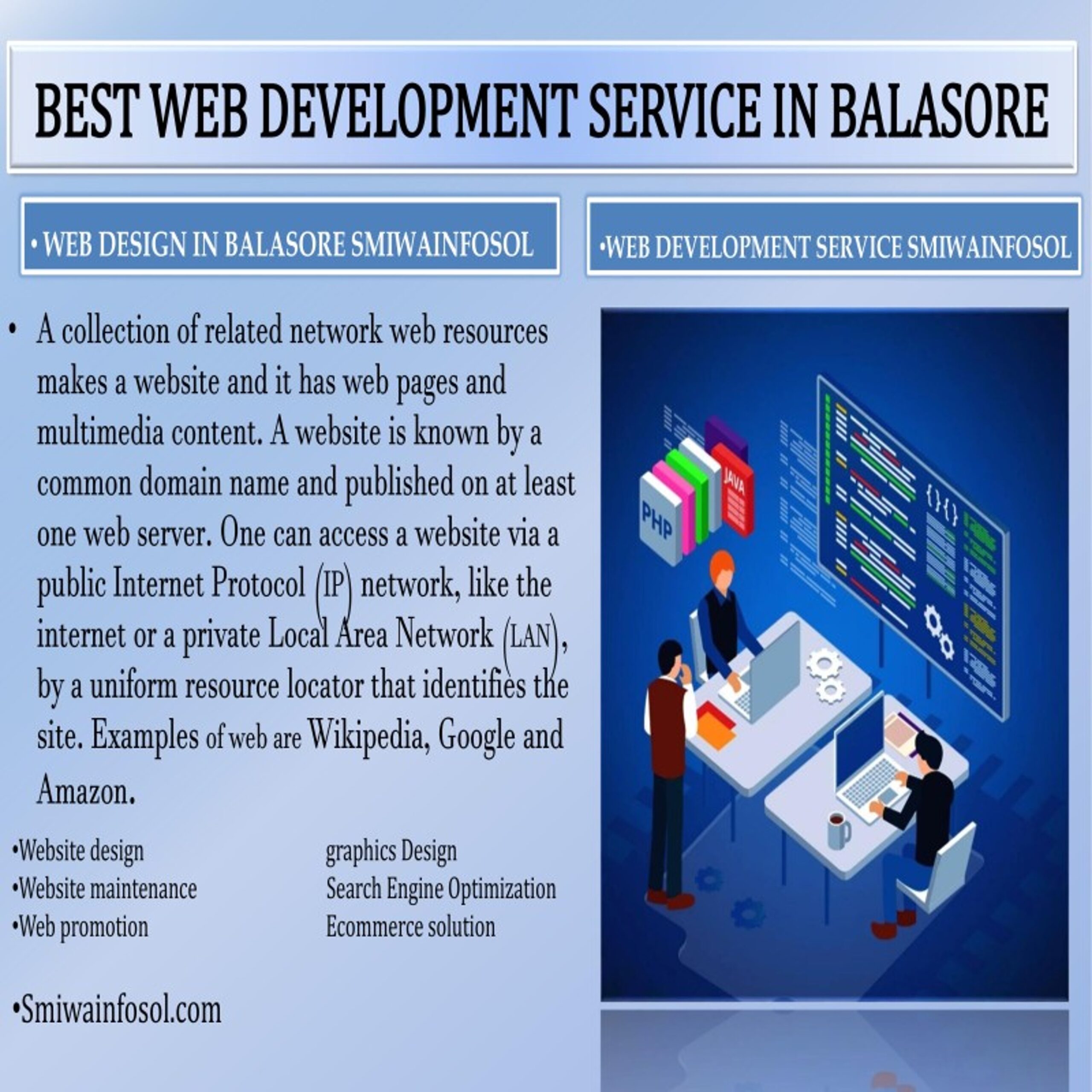 No 1 Web Development Agency in Balasore