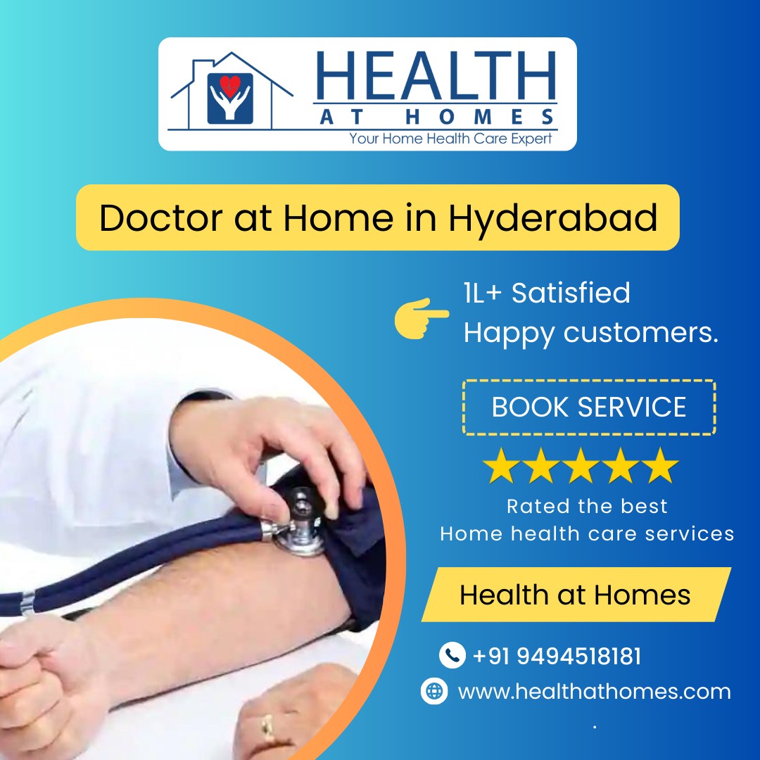 Doctor at home in Hyderabad