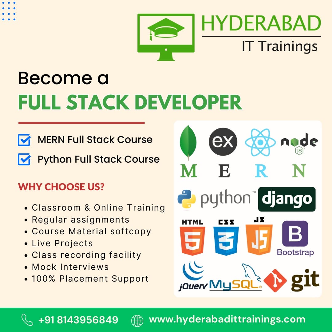 Full Stack Web Developer Course in Hyderabad