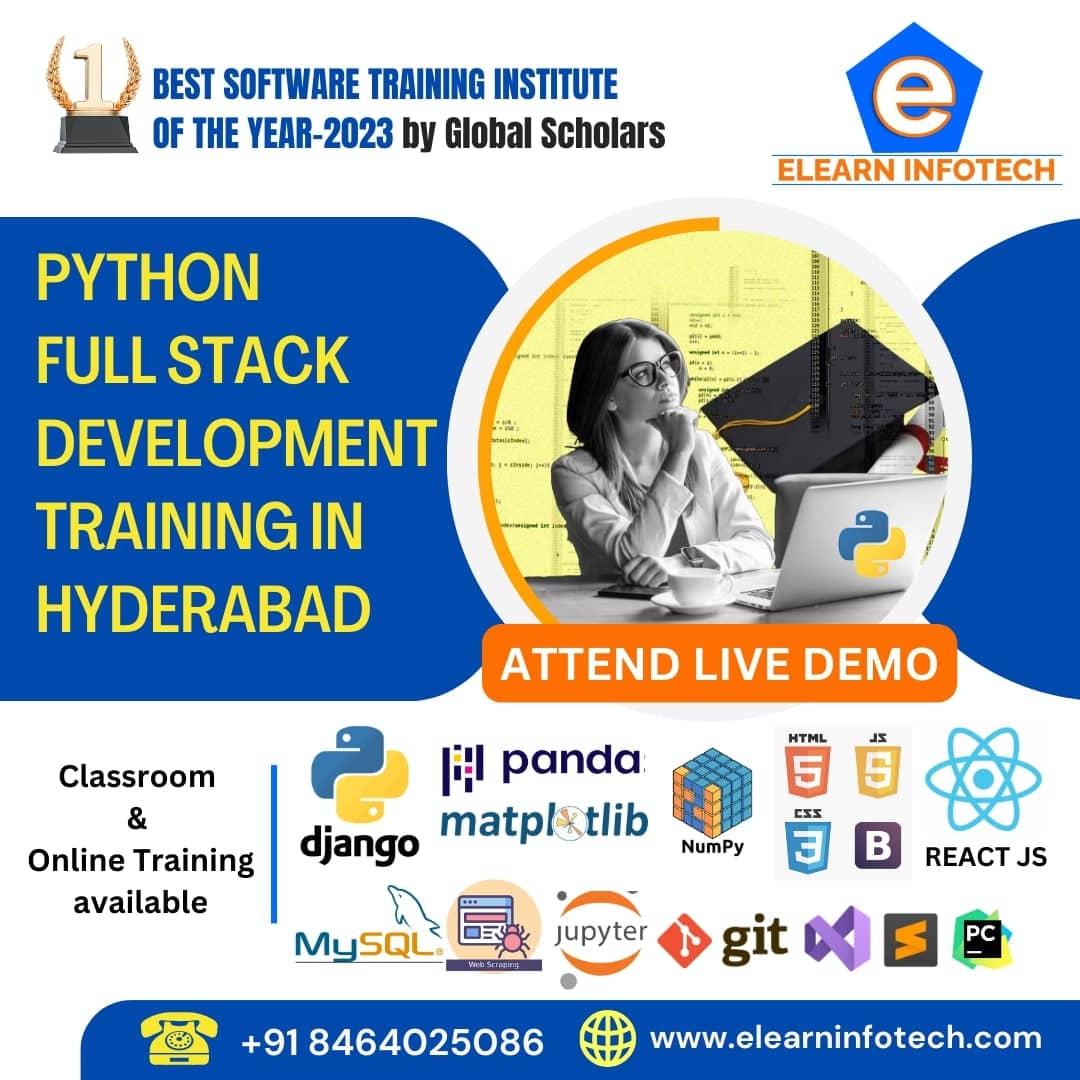 Full Stack with Python Django Training in Hyderabad