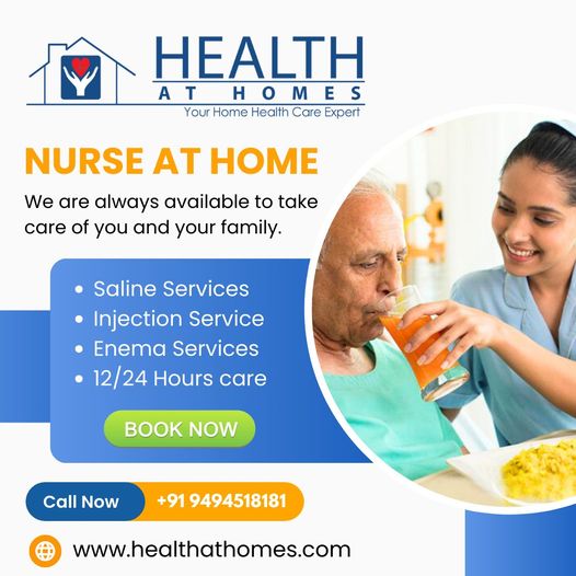 Nurse at home in Hyderabad