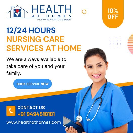 Nurse at home in Hyderabad