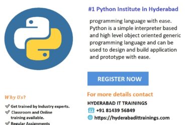 Python Training in Hyderabad