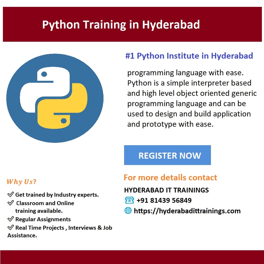 Python Training in Hyderabad