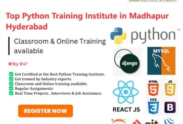 Top Python Training Institute in Madhapur Hyderabad