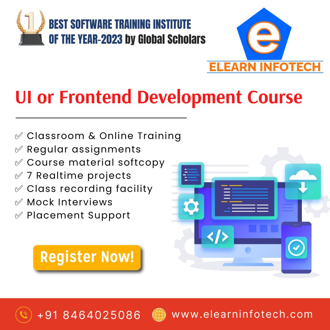 UI Developer Course in Hyderabad