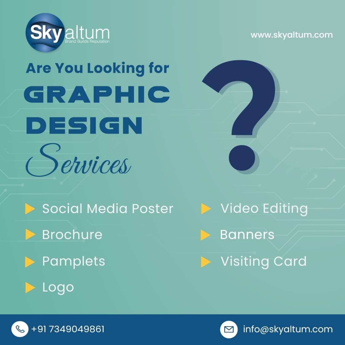 Create Stunning Visuals with Skyaltum – Graphic Design Company Bangalore