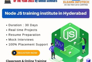 Node JS training institute in Hyderabad