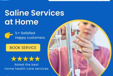 Saline Services at Home in Hyderabad