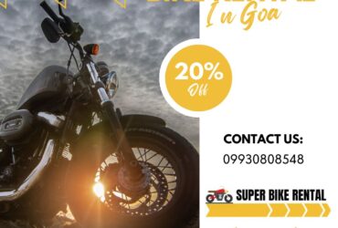 Rent a bike in Goa