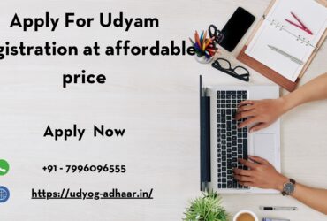 Apply For Udyam Registration at affordable price