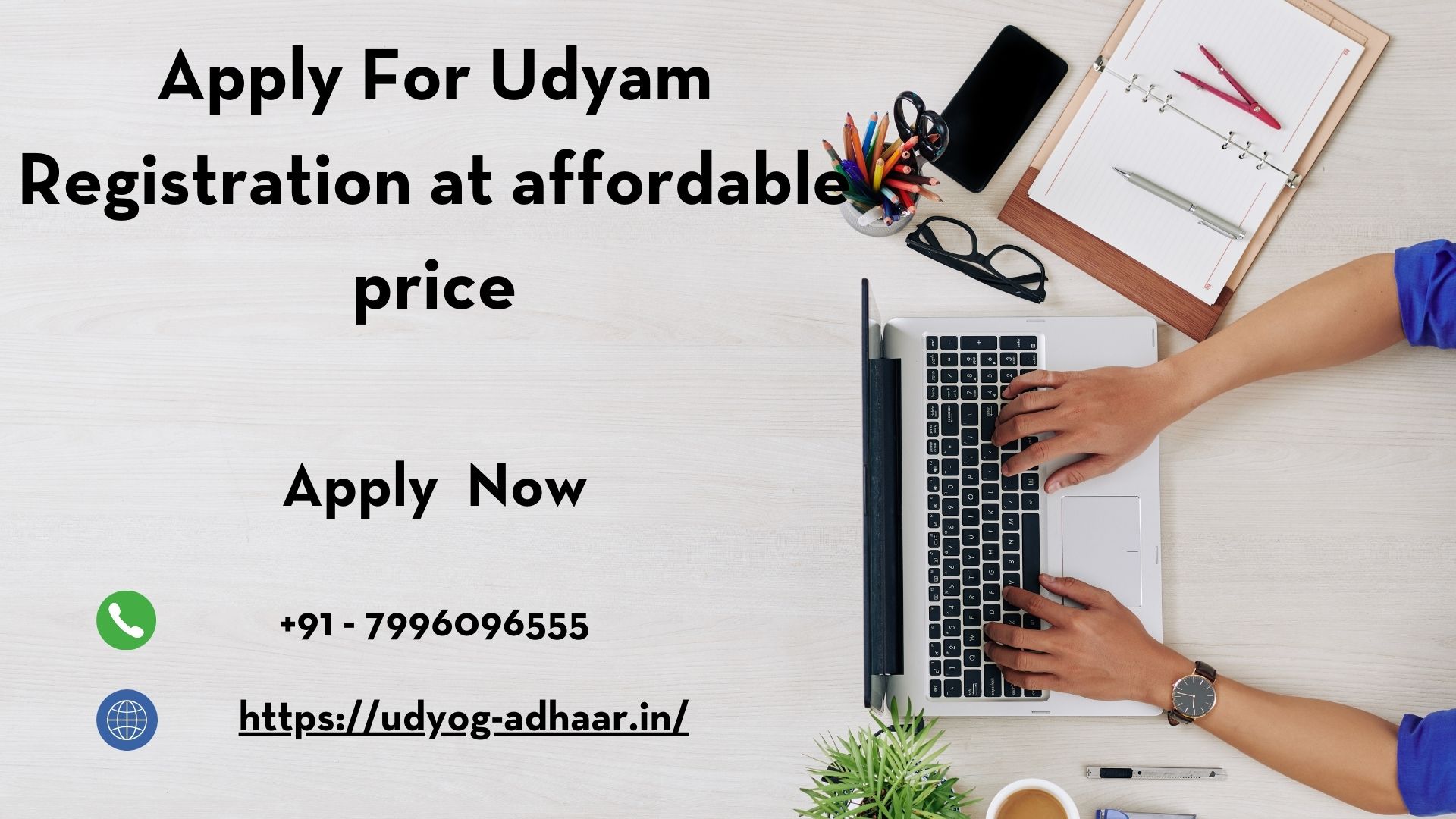 Apply For Udyam Registration at affordable price