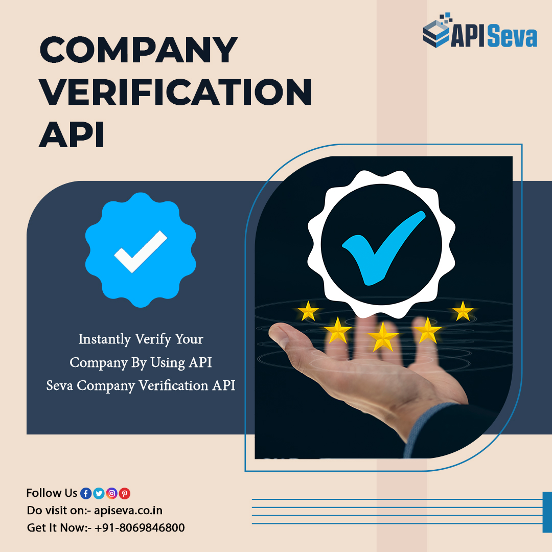 Finest Company detail Verification API Service Provider Company