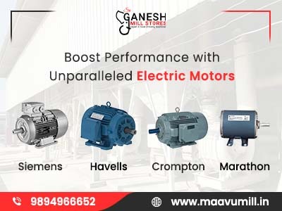 Premium electric motors dealers in Coimbatore