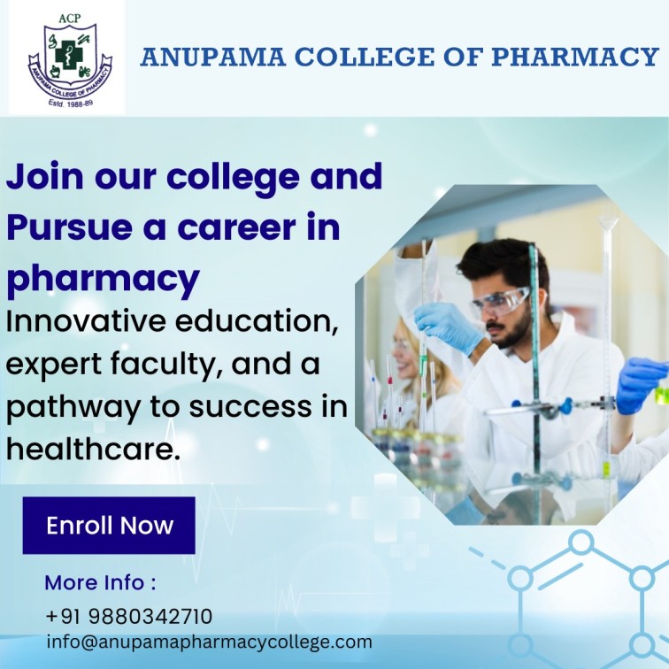 Launch Your Pharma Career at Anupama – Best D Pharmacy Colleges in Bangalore