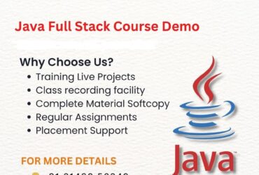 Java Full stack developer course in Hyderabad