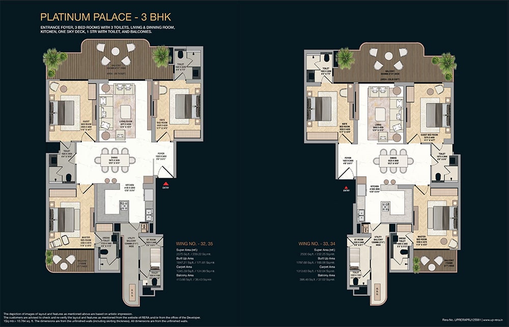 Mahagun Medalleo offers 3/4BHK ultra-spacious premium apartments in  Noida