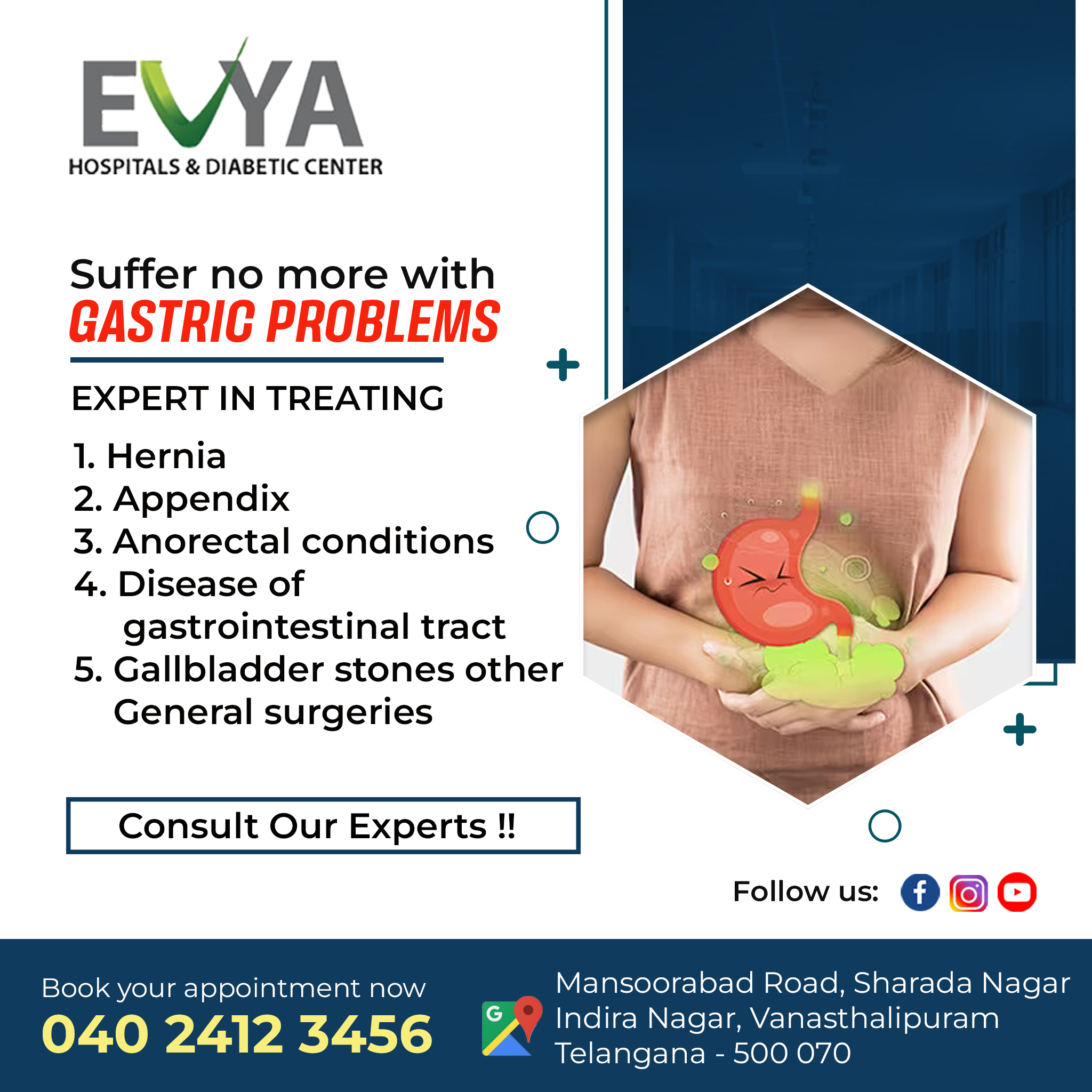 Best Cardiology Hospital in Lb nagar – Evya Hospitals