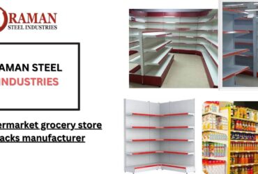 Supermarket grocery store racks manufacturer in Delhi, India
