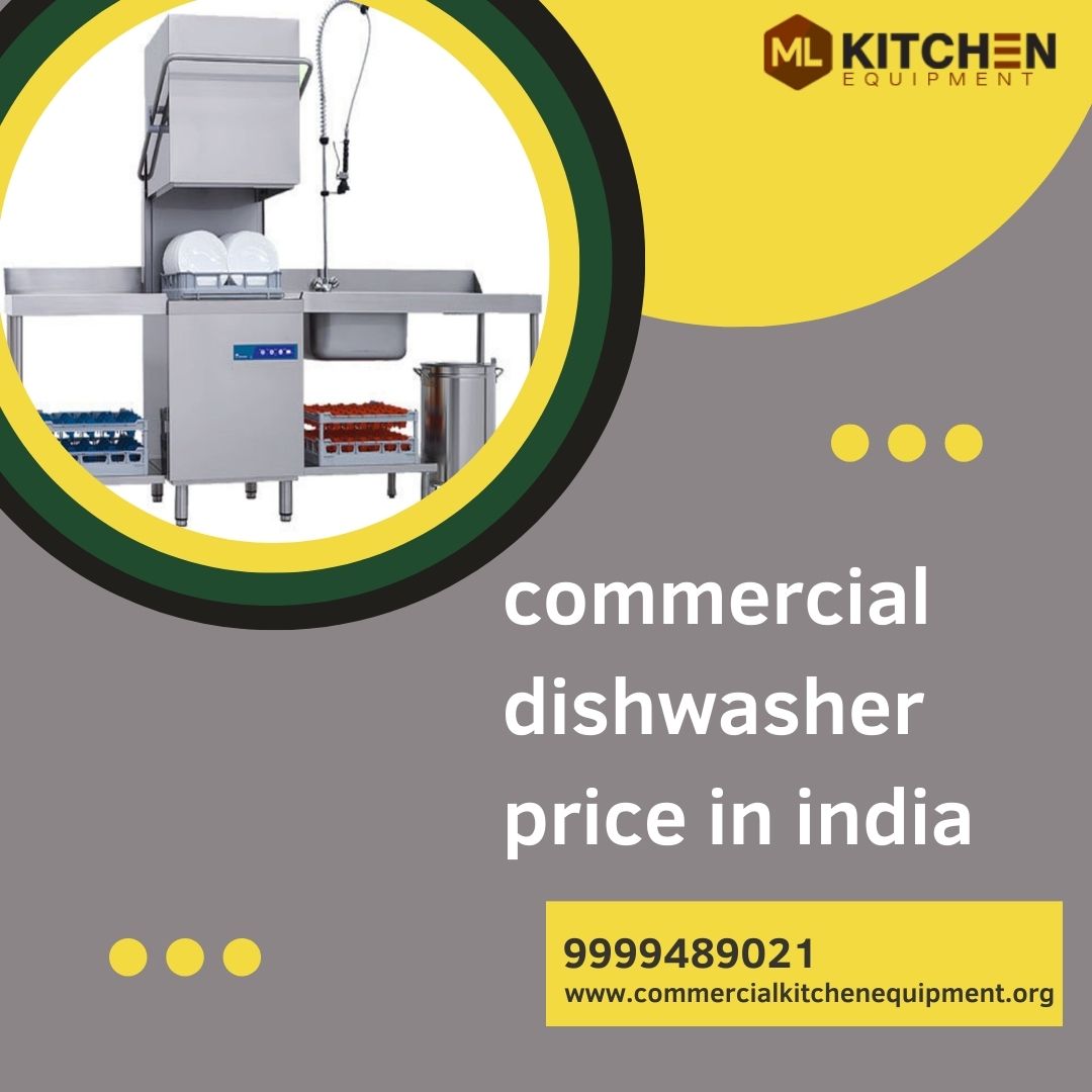 commercial dishwasher price in india