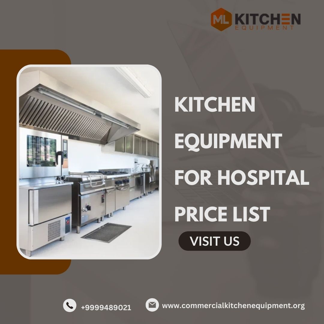 kitchen equipment for hospital price list