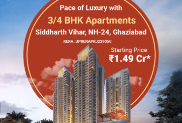 Apex Quebec Luxuries 3/4 BHK Apartments in Ghaziabad