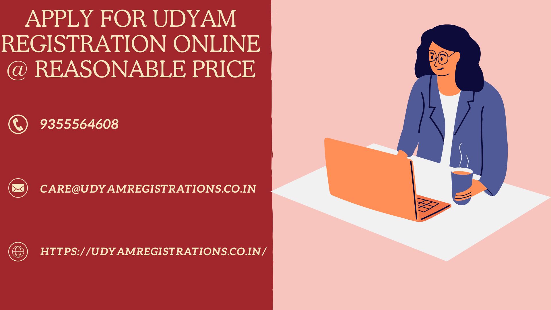 Apply for Udyam Registration Online @ Reasonable Price