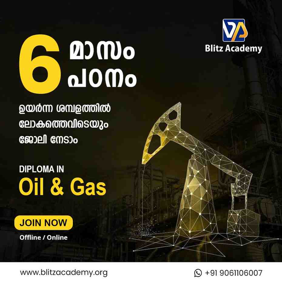 Oil and Gas Course in Kerala | Kochi | Bangalore