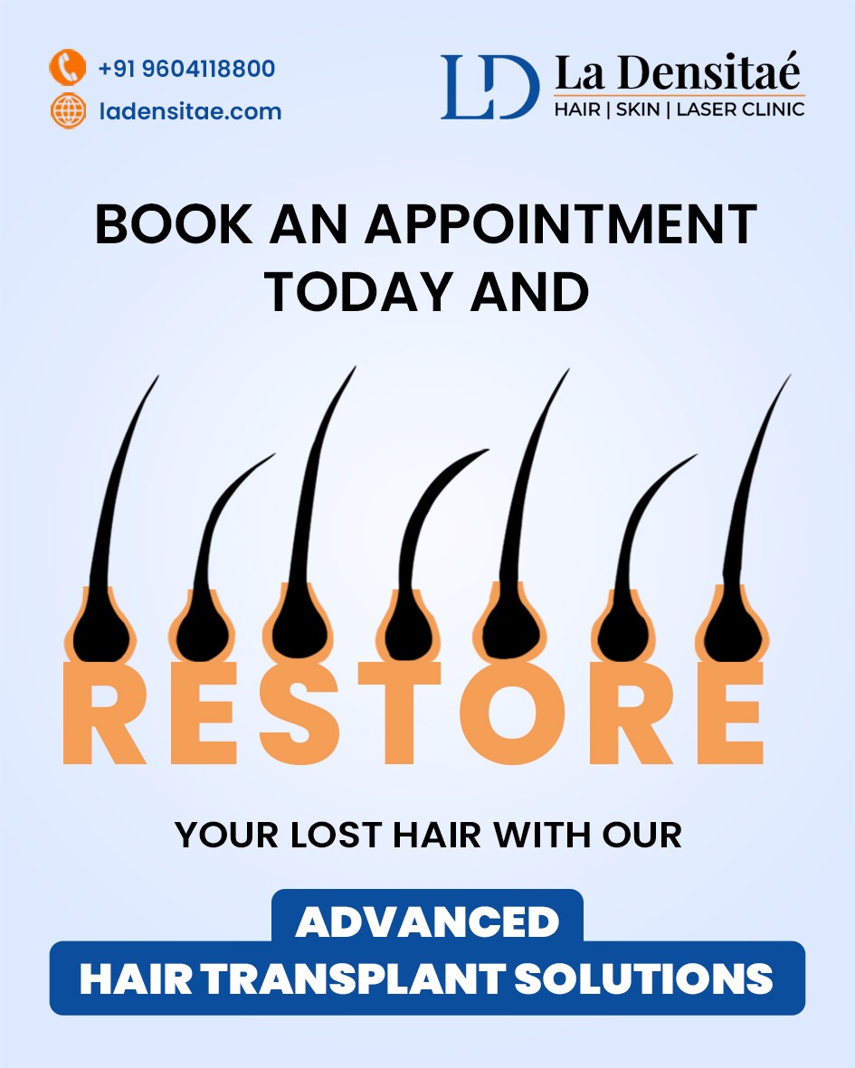 LaDensitae : Transform Your Look with Expert Hair Transplant Services in Thane