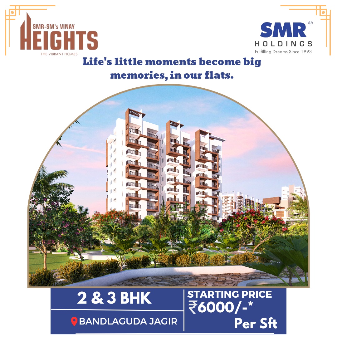 Ready to Occupy 2,3 BHK luxury Apartment – SMR Holdings