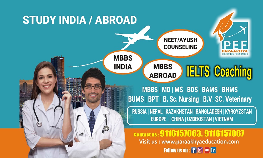 Expert MBBS Abroad Consulting Services in Jaipur by Paraakhya Education