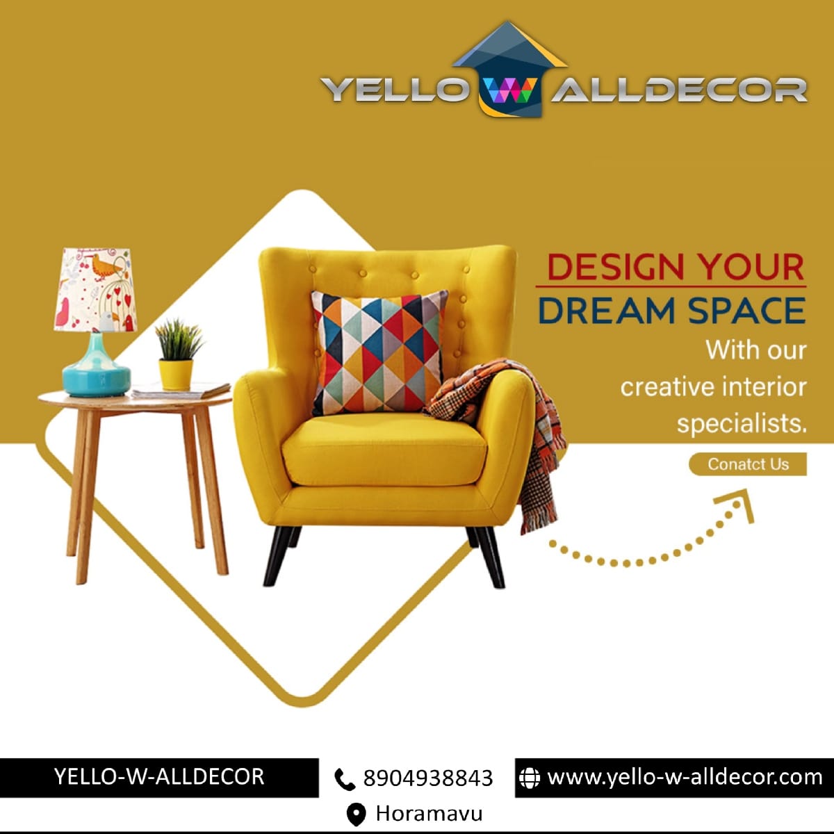 YELLO-W-ALLDECOR