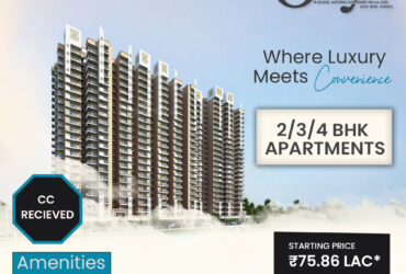 Divyansh Onyx Luxury 2/3/4 BHK Apartments, Ghaziabad