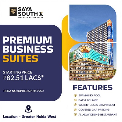 Saya South X | Studio Apartments/Business Suits | Greater Noida West