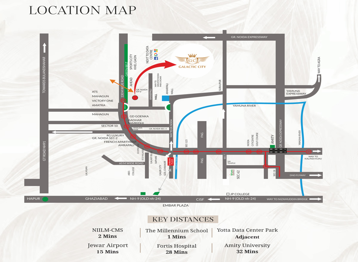 Galactic City | Ultra-luxury 3 BHK Apartments | Greater Noida West