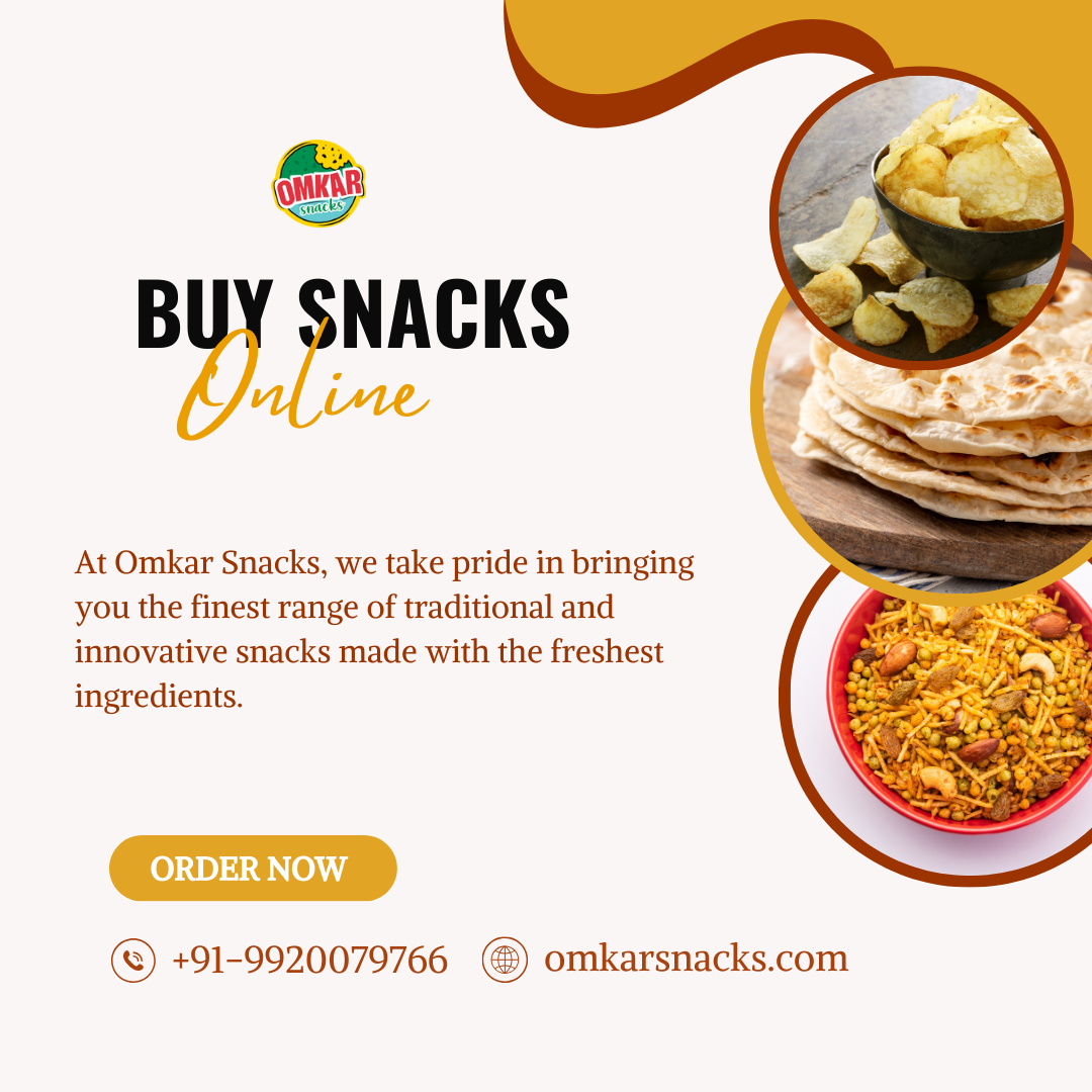 Buy Snacks Online – Omkar Snacks