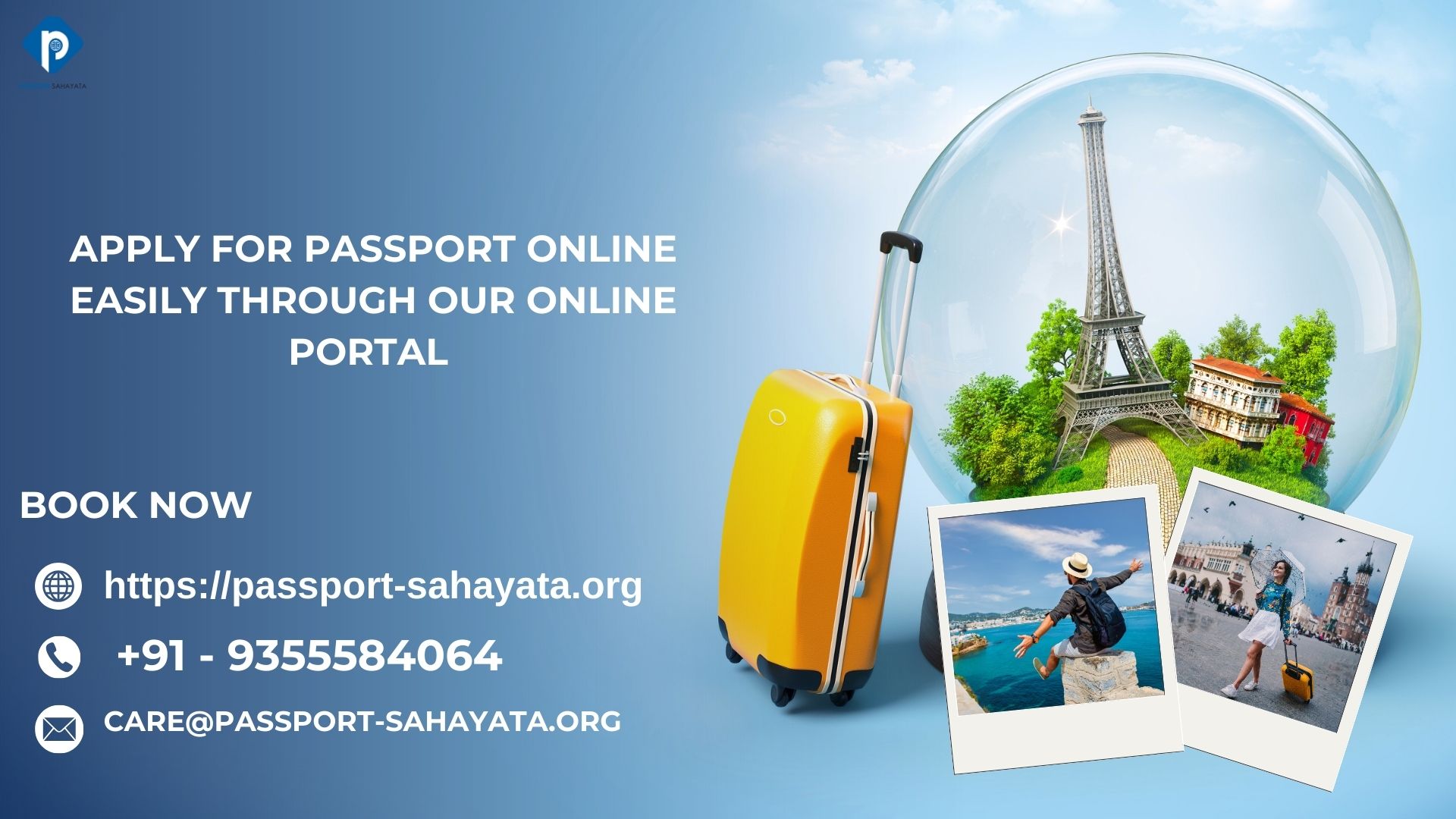 Apply for passport online easily through our online portal