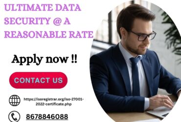 Get Certified with ISO 27001 for Ultimate Data Security @ a reasonable rate